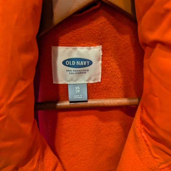 Old Navy Bold Orange Vest - Picture 3 of 4